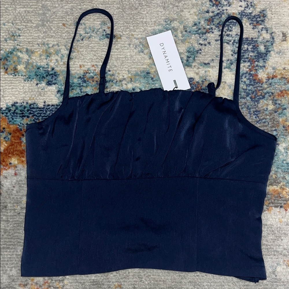Dynamite Women's Navy Camisole Top